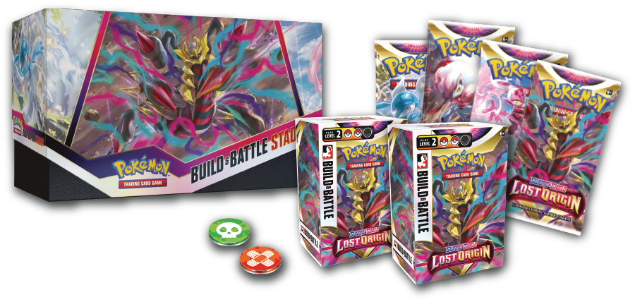 Pokemon TCG 美版 Sword & Shield SS11「Lost Origin」Build & Battle Stadium