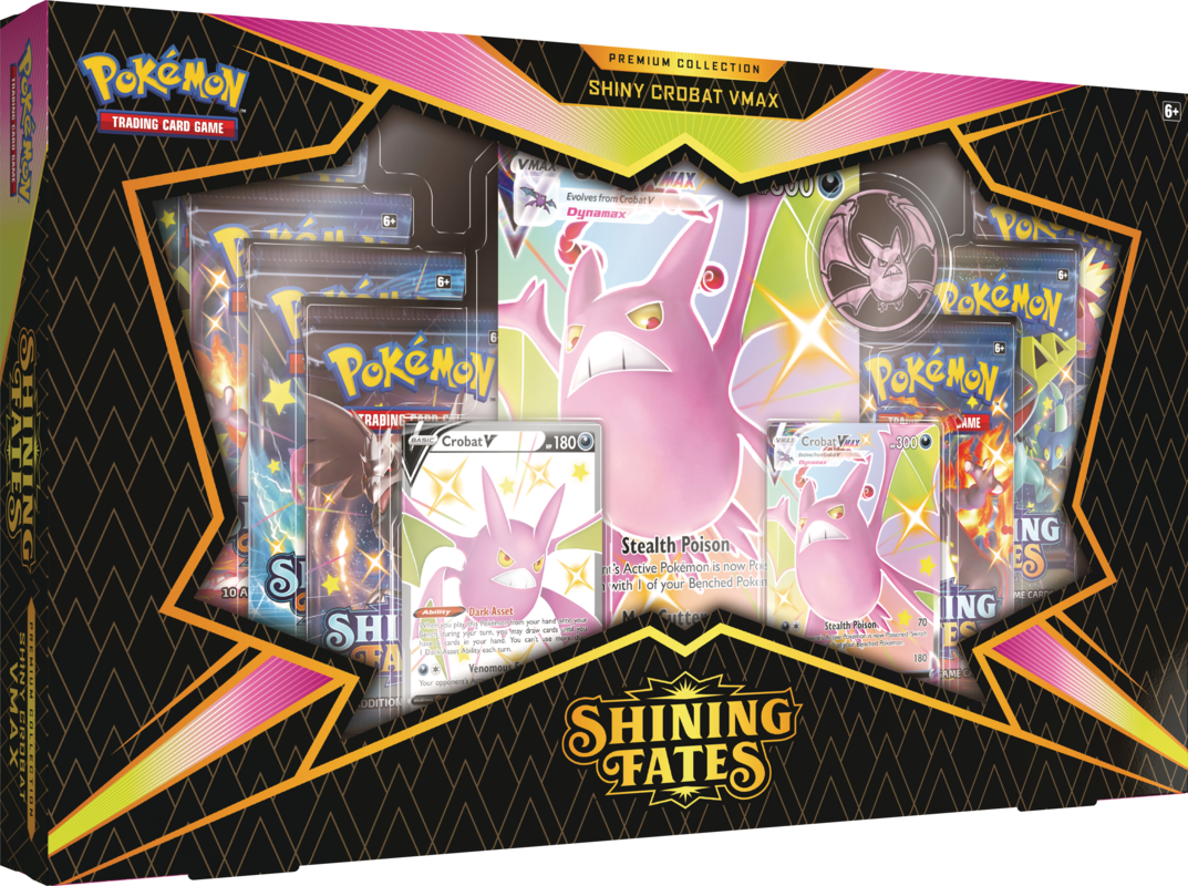 Pokemon TCG 美版 Sword & Shield SS4.5「Shining Fates」Premium Collection - Crobat