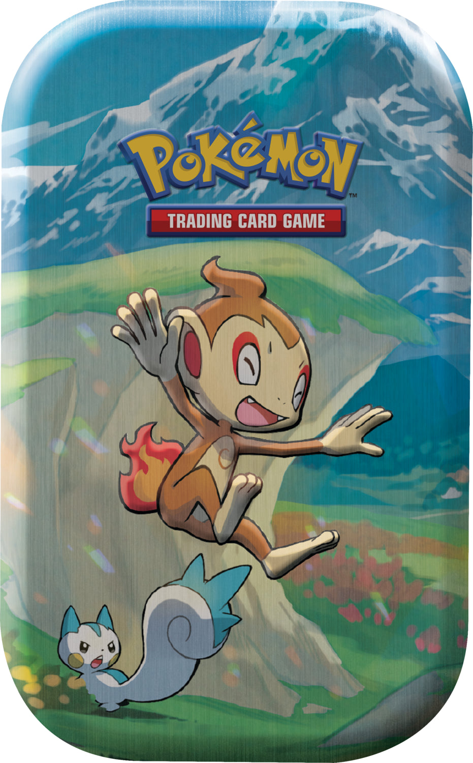 Pokemon TCG 美版 Sinnoh Stars Mini Tin - Chimchar & Pachirisu