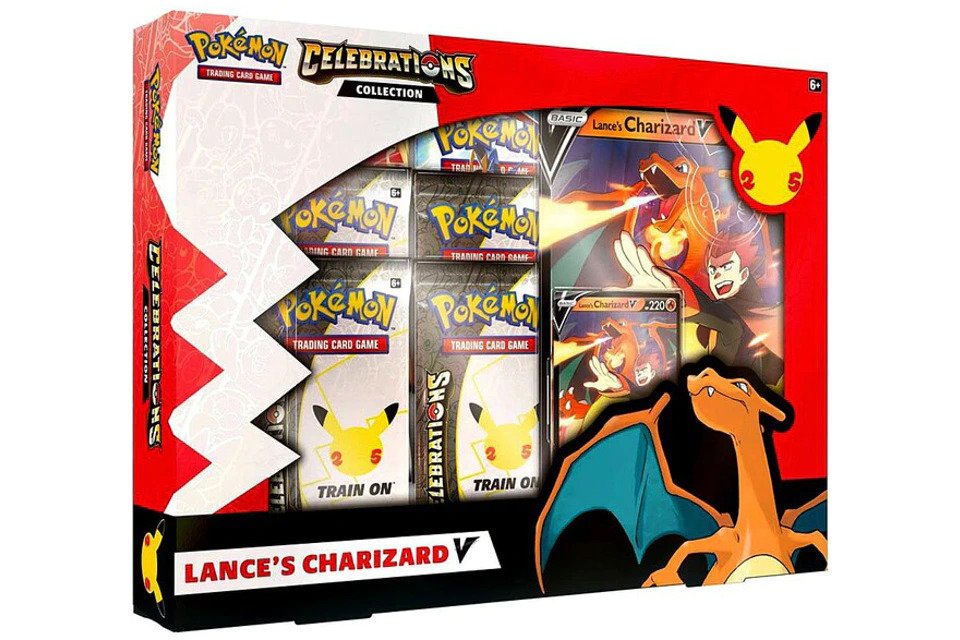 Pokemon TCG 美版 25th Anniversary Celebrations Collection - Lance's Charizard V