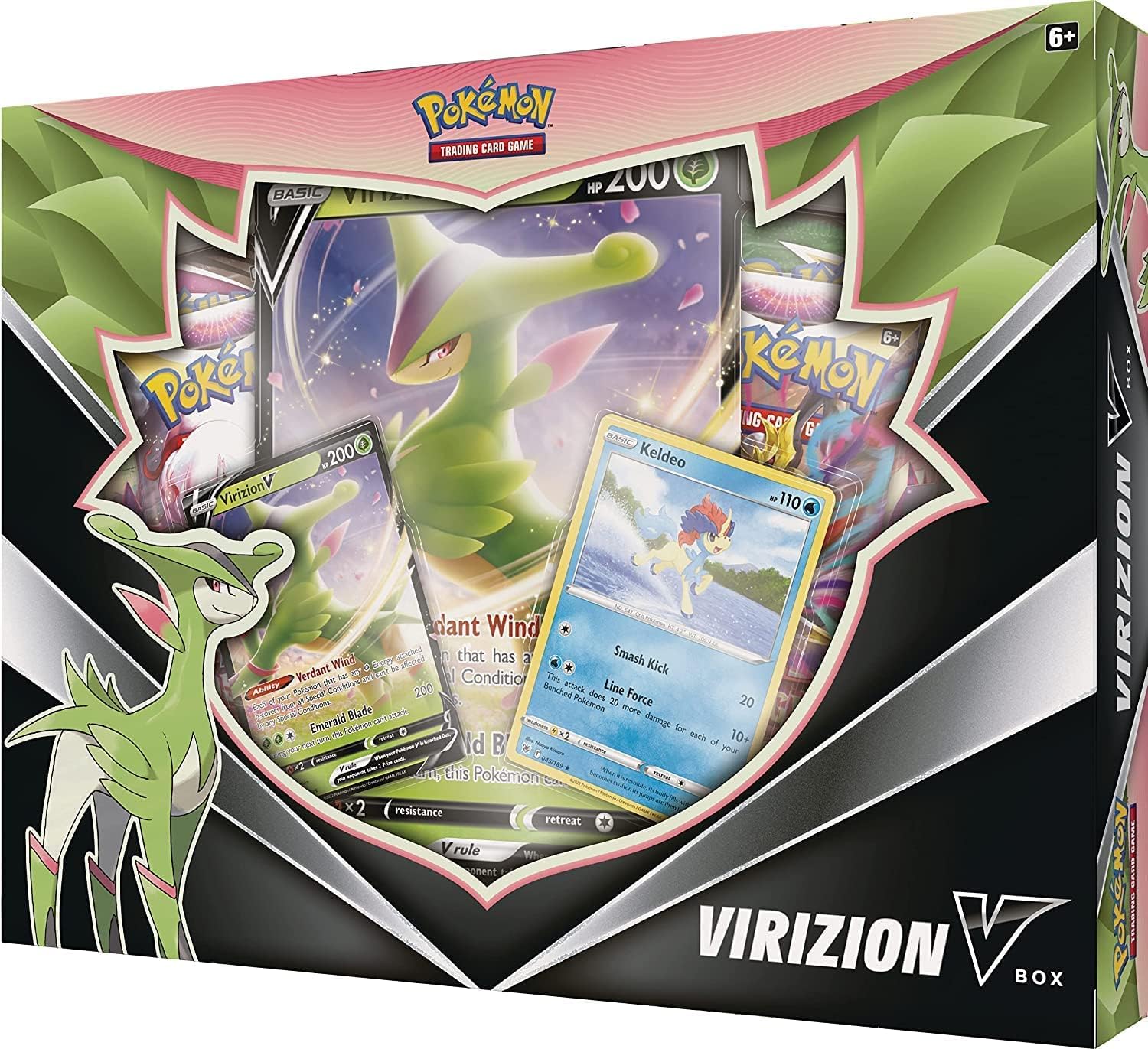 Pokemon TCG 美版 Sword & Shield Virizion V Box