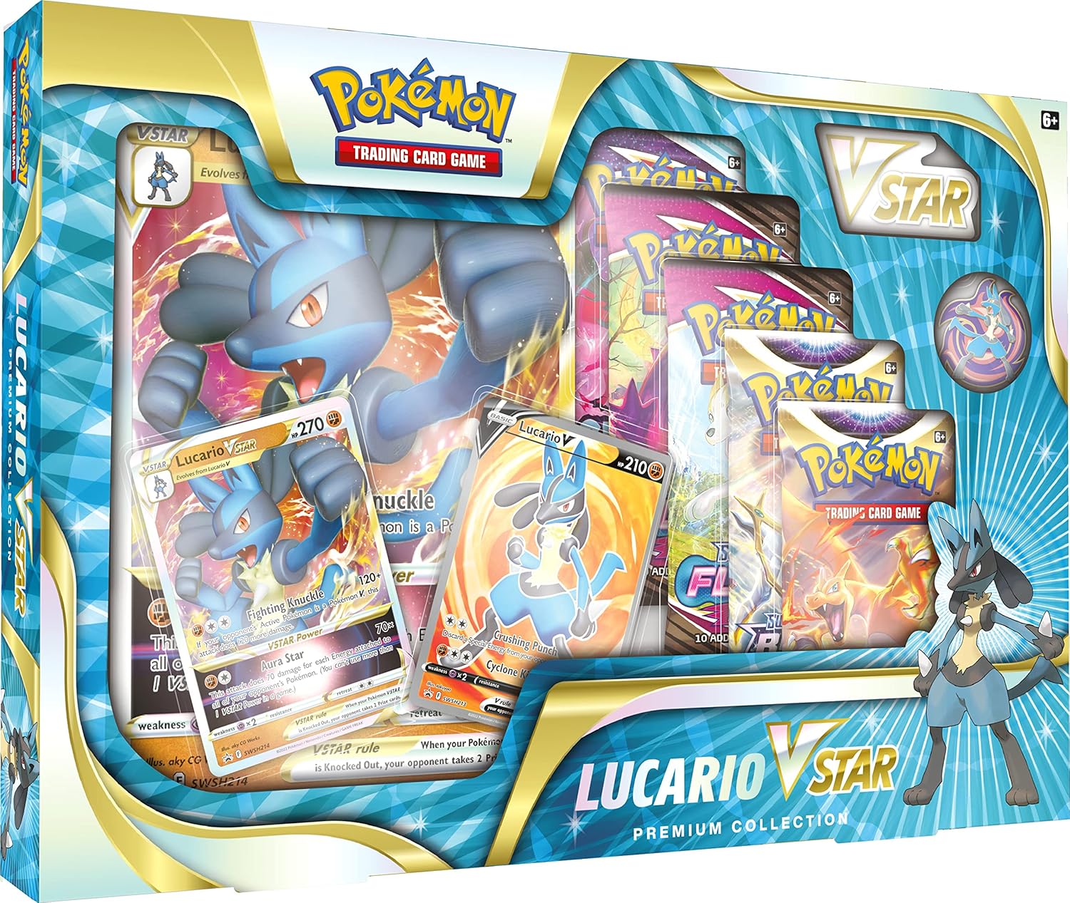 Pokemon TCG 美版 Sword & Shield Lucario VSTAR Premium Collection