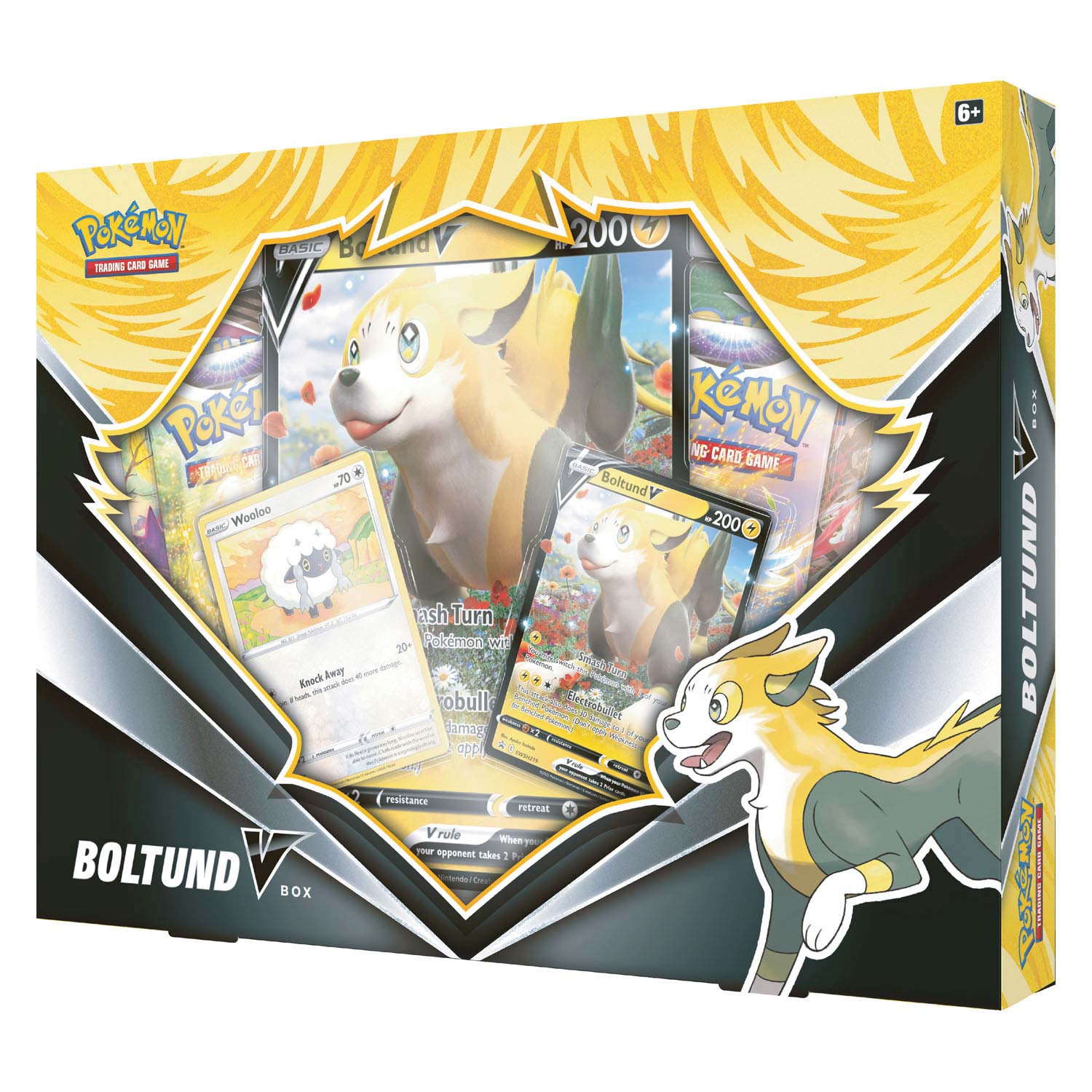 Pokemon TCG 美版 Sword & Shield Boltund V Box