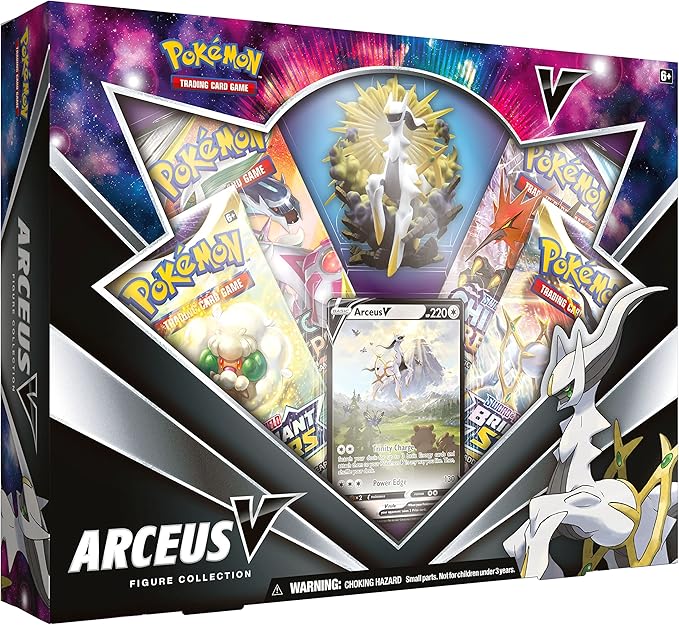 Pokemon TCG 美版 Sword & Shield Arceus V Figure Collection
