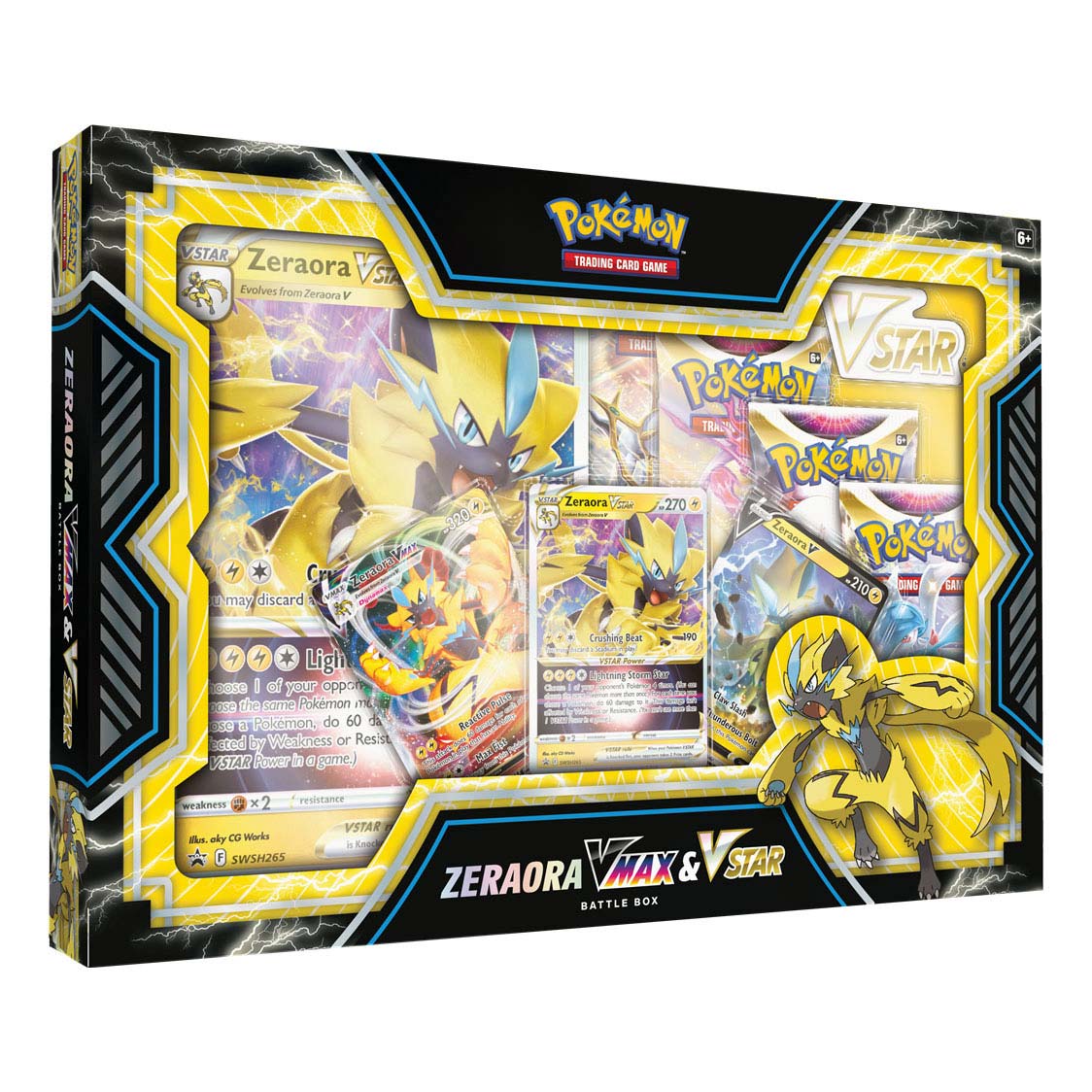 Pokemon TCG 美版 Sword & Shield VMAX & VSTAR Battle Box - Zeraora