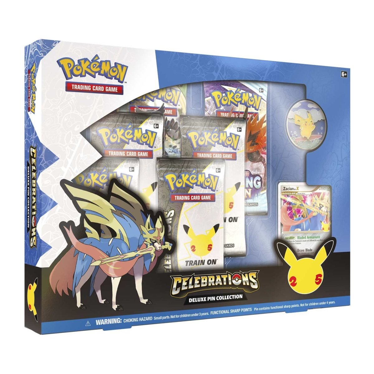 Pokemon TCG 美版 25th Anniversary Celebrations Deluxe Pin Collection