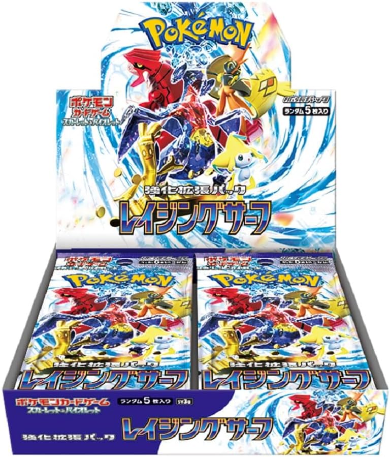 Pokemon TCG 日版 朱&紫 SV3a「レイジングサーフ」原盒
