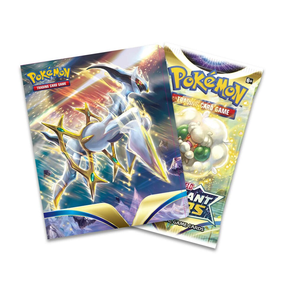 Pokemon TCG 美版 Sword & Shield SS9「Brilliant Stars」Mini Portfolio & Booster Pack