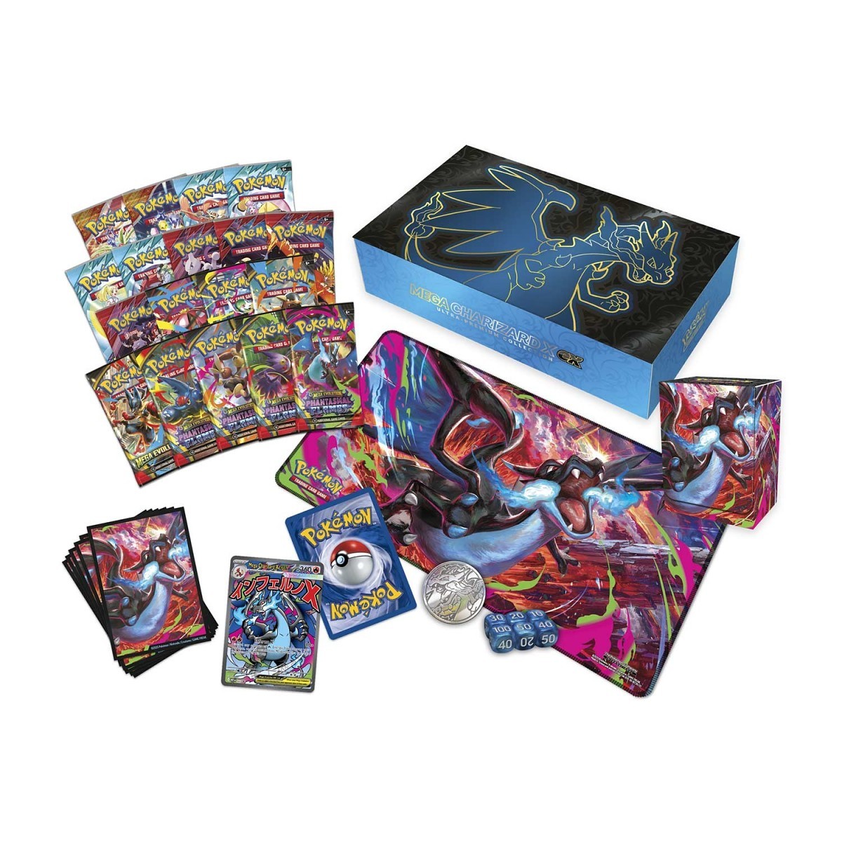 Pokemon TCG 美版 Mega Charizard X ex Ultra-Premium Collection