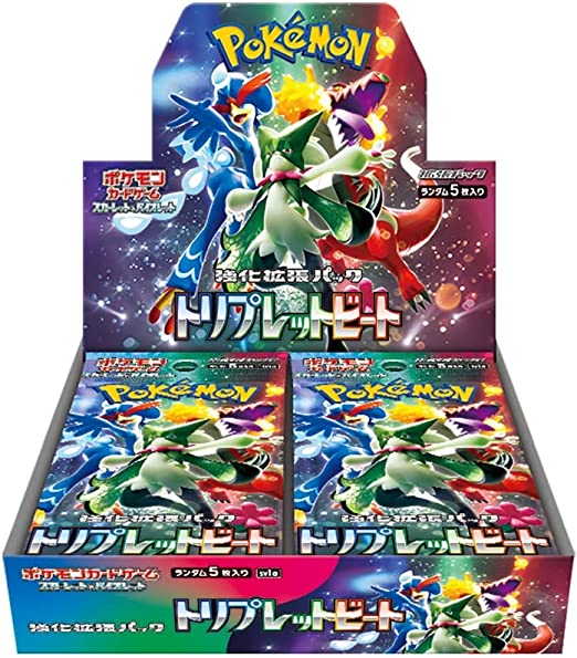 Pokemon TCG 日版 朱&紫 SV1a「トリプレットビート」原盒