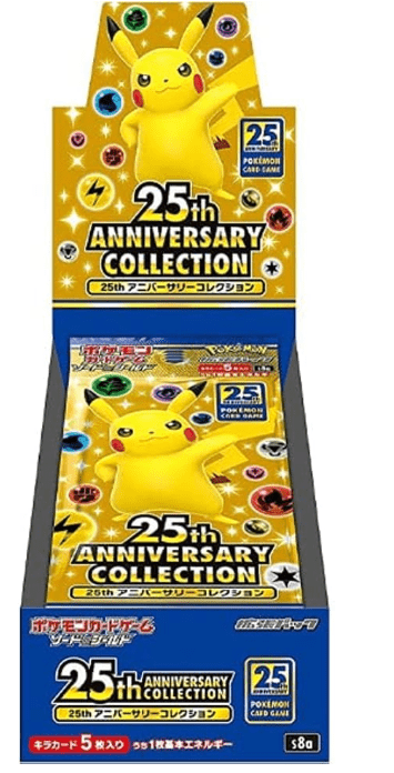Pokemon TCG 日版 劍&盾 S8a「25th ANNIVERSARY COLLECTION」原盒
