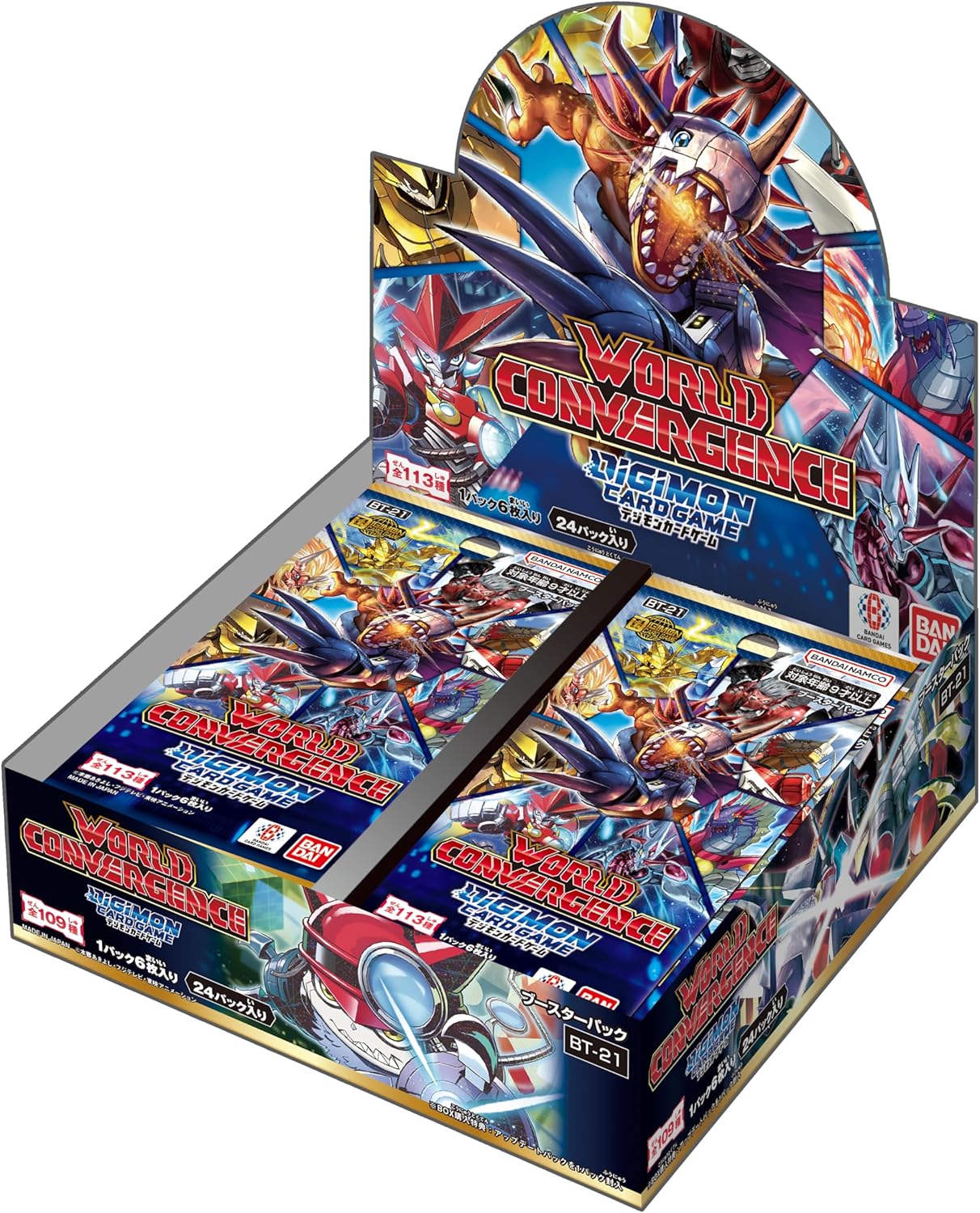 [BT-21] DIGIMON CARD GAME「WORLD CONVERGENCE」原盒