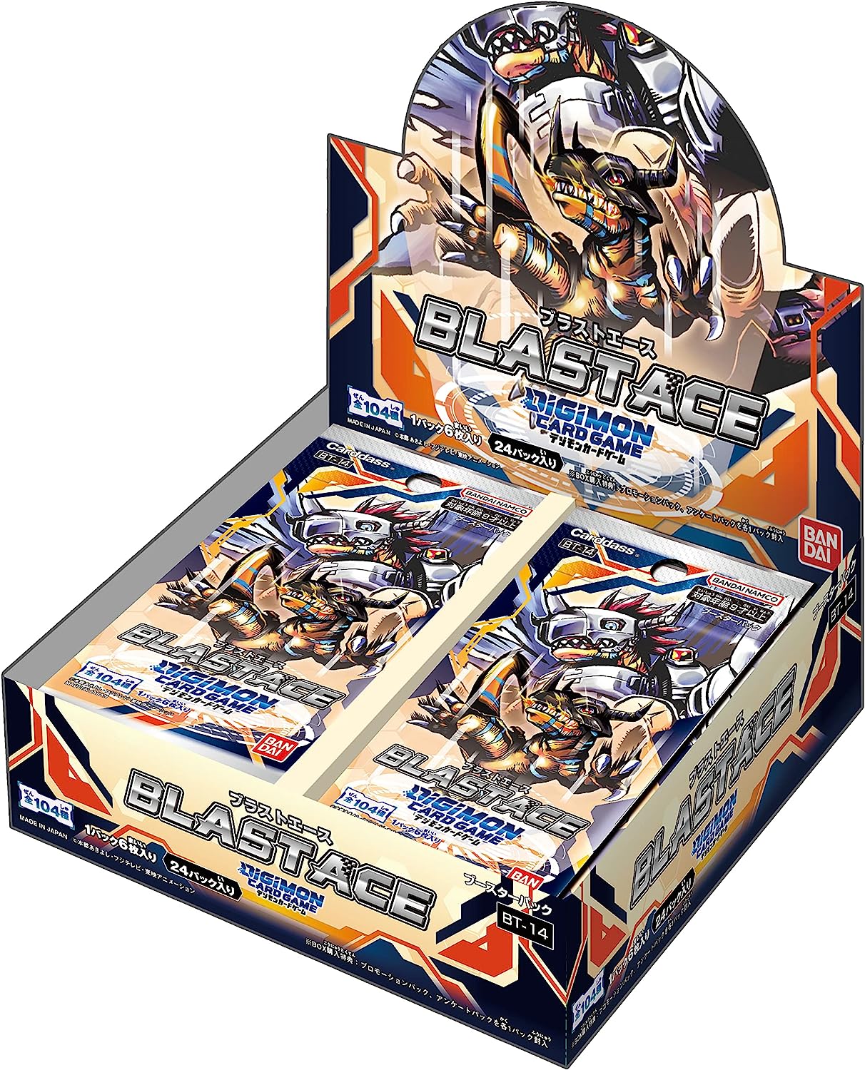 [BT-14] DIGIMON CARD GAME「BLAST ACE」原盒