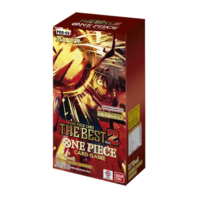 [PRB-02] ONE PIECE CARD GAME Premium補充包「ONE PIECE CARD THE BEST vol.2」原盒