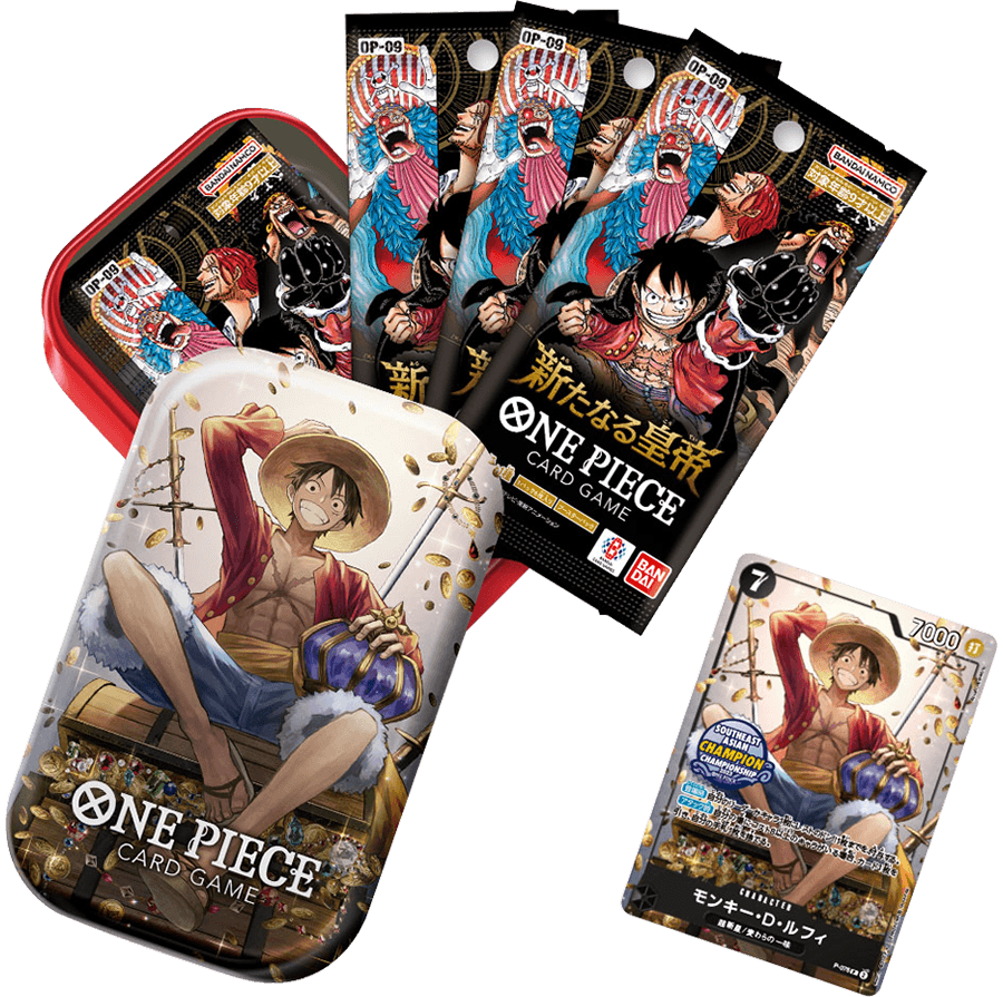 [TS-01] ONE PIECE CARD GAME「迷你罐套裝 VOL.1 -蒙其・D・魯夫(P-075)-」