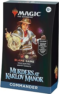 MTG Murders at Karlov Manor (MKM) Commander Deck - Blame Game