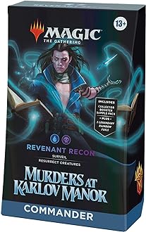 MTG Murders at Karlov Manor (MKM) Commander Deck - Revenant Recon