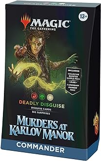 MTG Murders at Karlov Manor (MKM) Commander Deck - Deadly Disguise