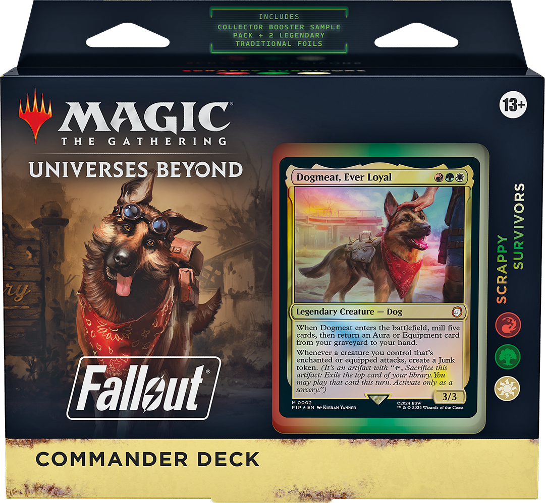 MTG FALLOUT® (PIP) Commander Deck - Scrappy Survivors