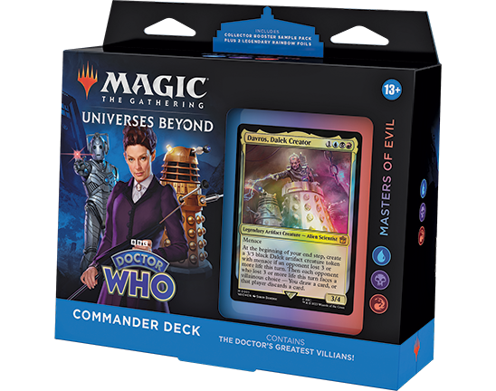 MTG Doctor Who™ (WHO) Commander Deck - Masters of Evil