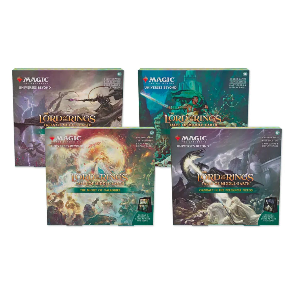 MTG The Lord of the Rings: Tales of Middle-earth™ (LTC) Scene Boxes - 一套-4個