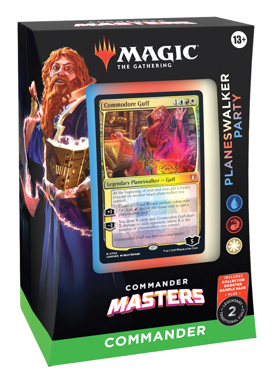 MTG Commander Masters (CMM) Commander Deck - Planeswalker Party