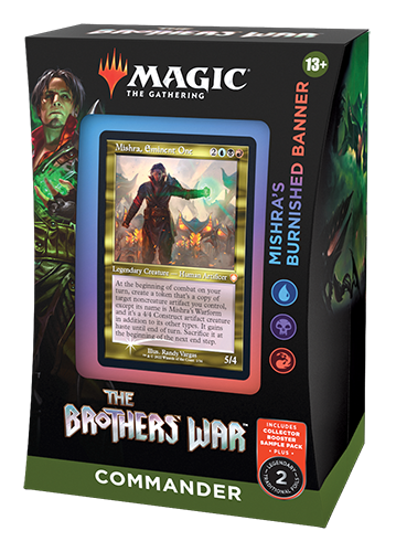 MTG The Brothers’ War (BRO) Commander Deck - Mishra's Burnished Banner