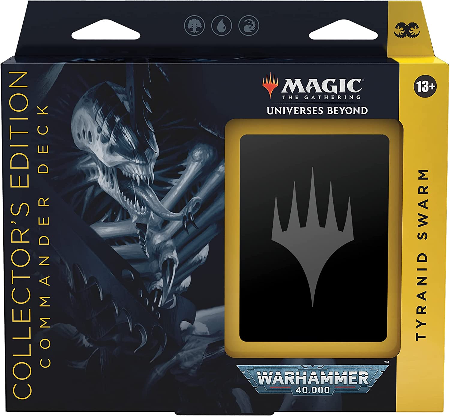 MTG Universes Beyond: Warhammer 40,000 (40K) Collector's Edition Commander Deck - Tyranid Swarm