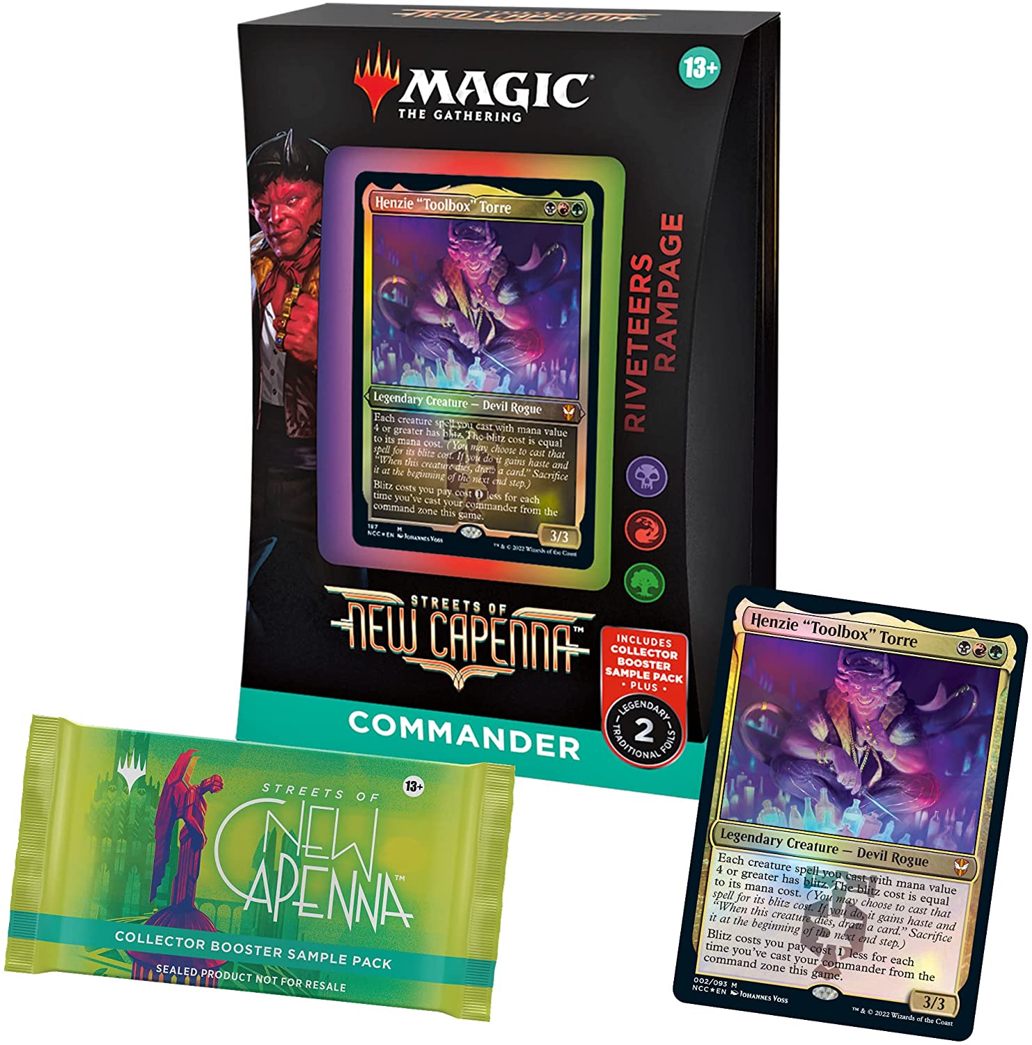 MTG Streets of New Capenna (SNC) Commander Deck - Riveteers Rampage