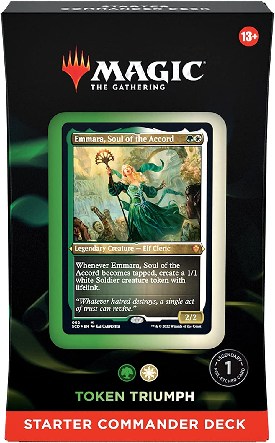 MTG Starter Commander Deck (SCD) - Token Triumph (Green-White)