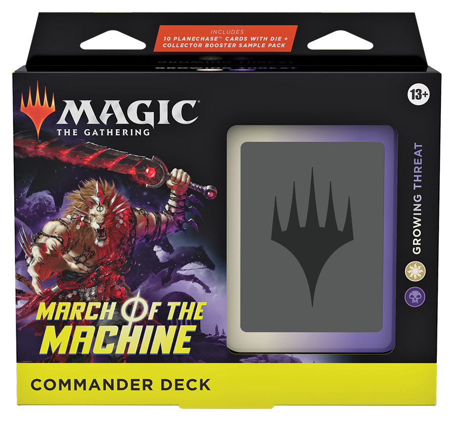 MTG March of the Machine (MOM) Commander Decks - Growing Threat