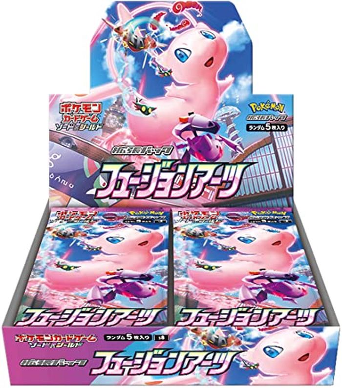 Pokemon TCG 日版 劍&盾 S8「フュージョンアーツ」原盒