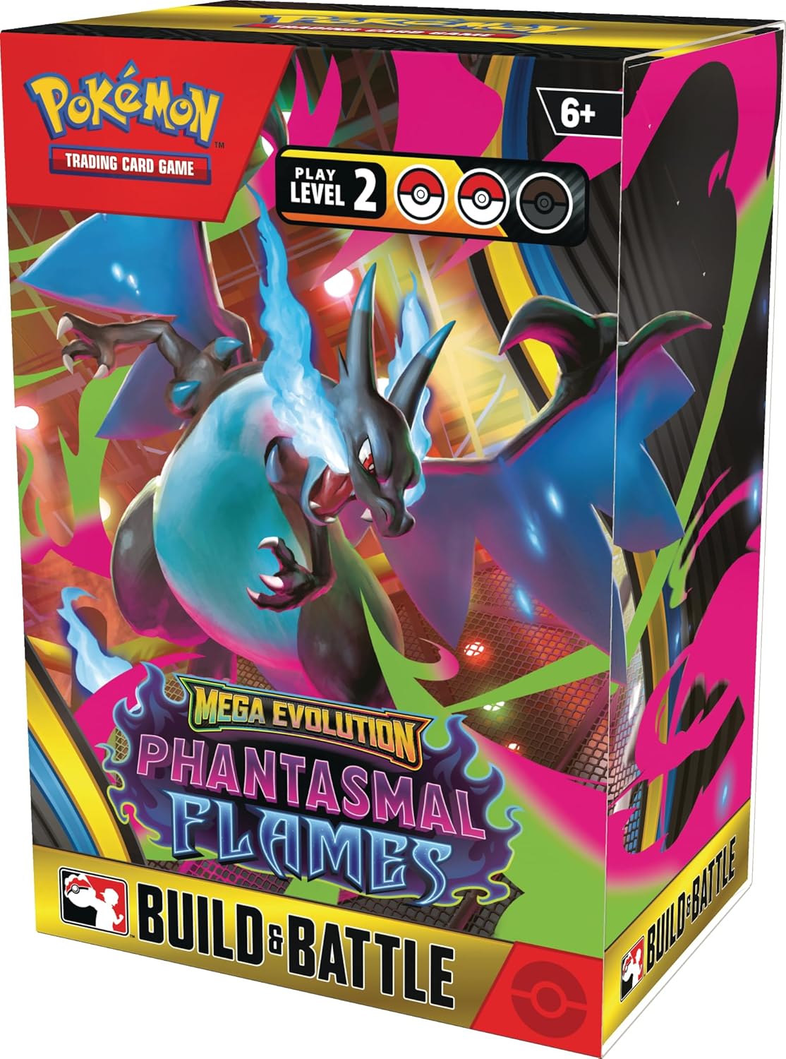 Pokemon TCG 美版 Mega Evolution ME2「Phantasmal Flames」Build & Battle