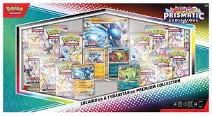 Pokemon TCG 美版 Scarlet & Violet SV8.5「Prismatic Evolutions」Lucario ex & Tyranitar ex Premium Collection (Sam's Club Exclusive)