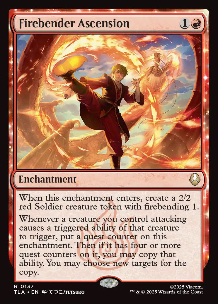 TLA 137 Firebender Ascension R