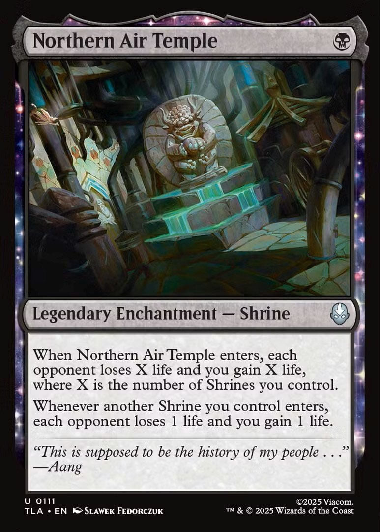 TLA 111 Northern Air Temple U