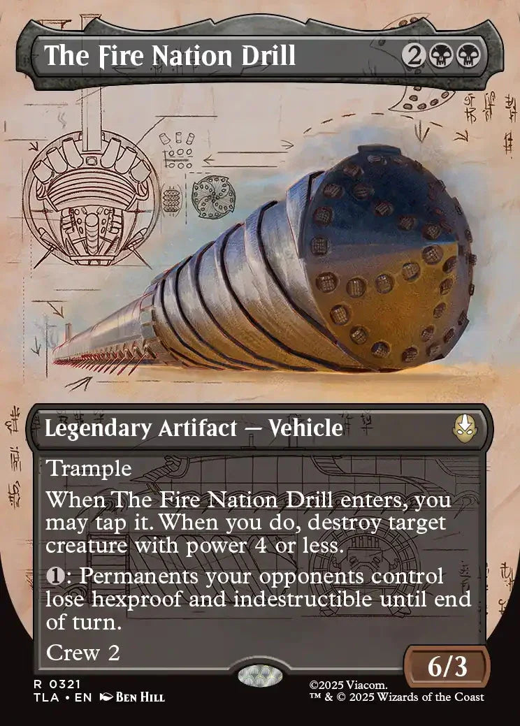 TLA 321 The Fire Nation Drill (0321 - Borderless) R