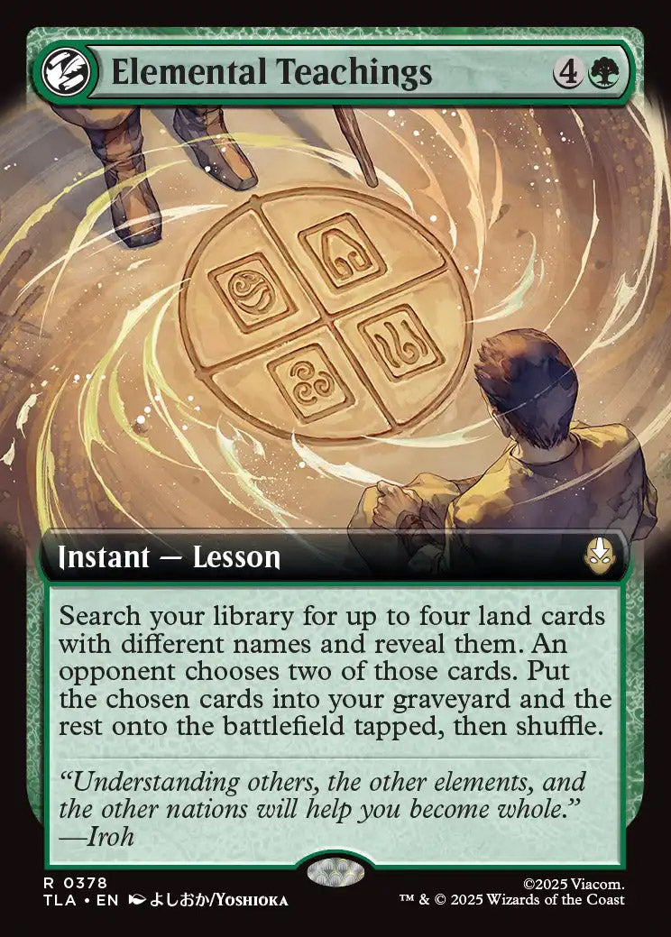 TLA 378 Elemental Teachings (0378 - Extended Art) R