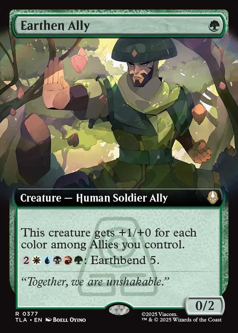 TLA 377 Earthen Ally (0377 - Extended Art) R