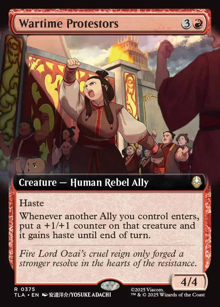 TLA 375 Wartime Protestors (0375 - Extended Art) R