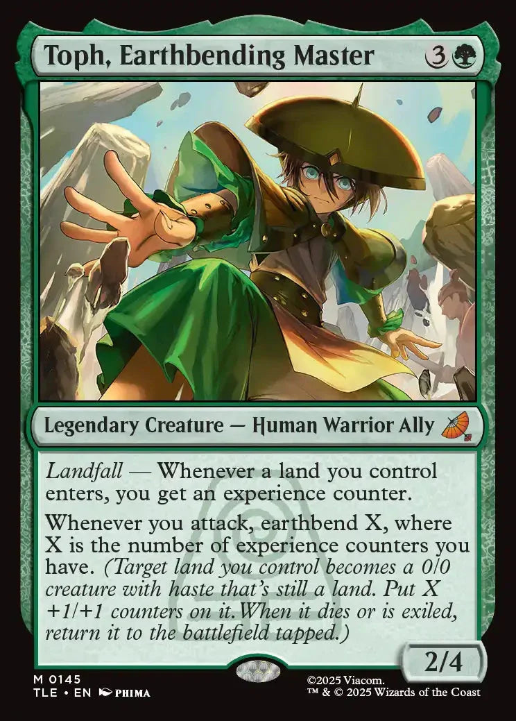 TLE 145 Toph, Earthbending Master M