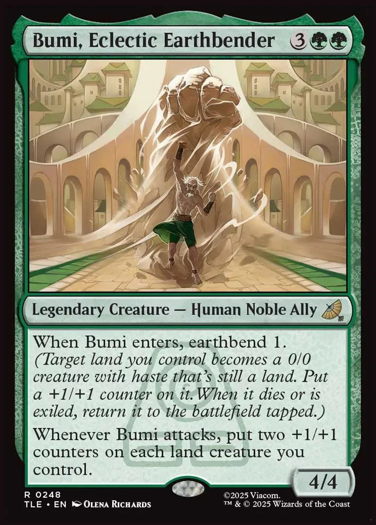TLE 248 Bumi, Eclectic Earthbender R