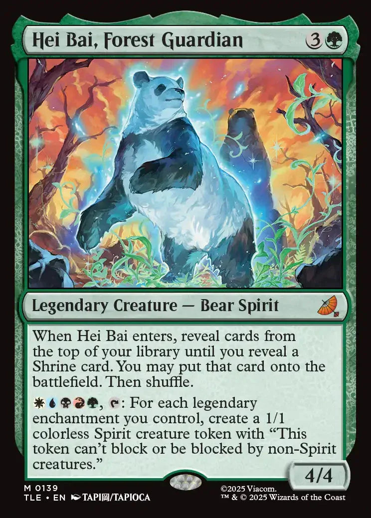 TLE 139 Hei Bai, Forest Guardian M