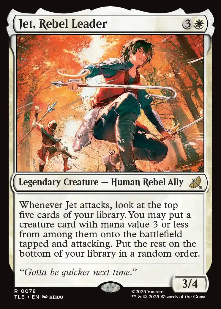 TLE 078 Jet, Rebel Leader R