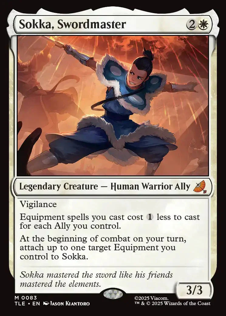 TLE 083 Sokka, Swordmaster M