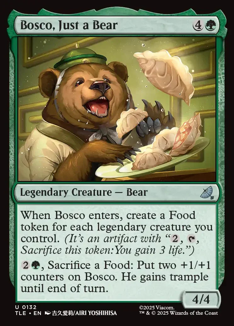 TLE 132 Bosco, Just a Bear U
