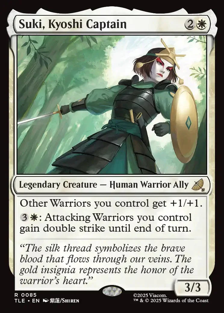 TLE 085 Suki, Kyoshi Captain R