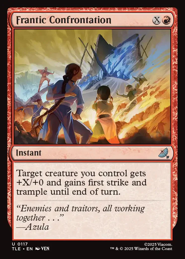 TLE 117 Frantic Confrontation U