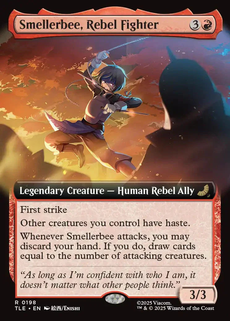 TLE 198 Smellerbee, Rebel Fighter (0198 - Extended Art) R