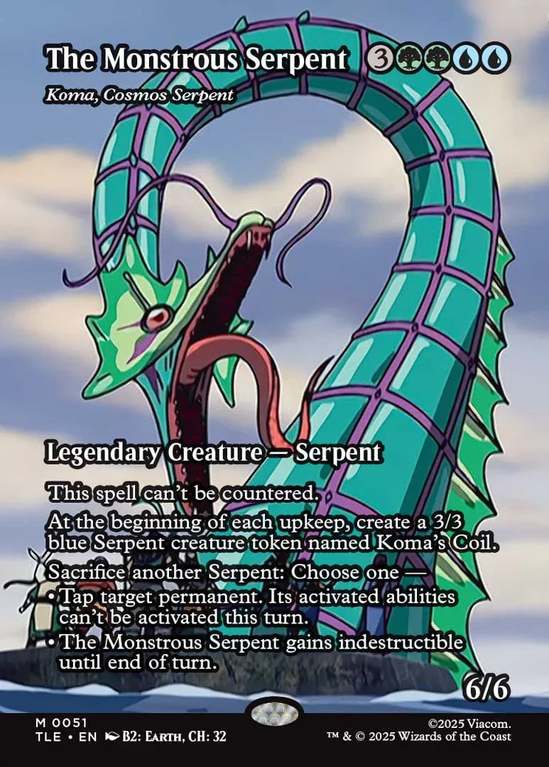 TLE 051 Koma, Cosmos Serpent (The Monstrous Serpent) M